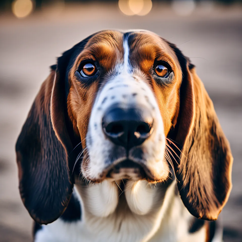 Basset Hound dog.