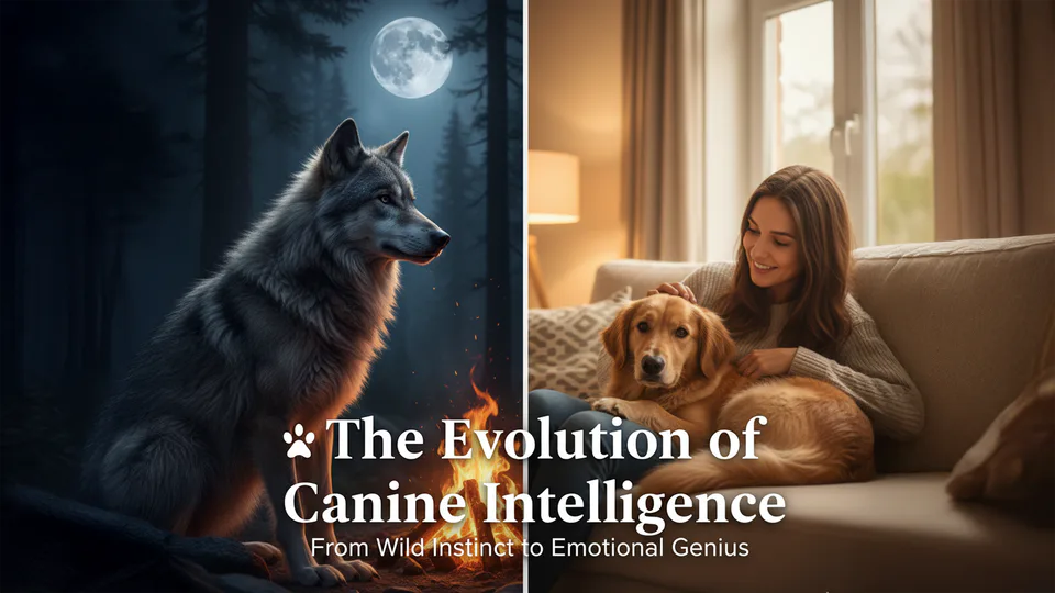 Featured image for The Evolution of Canine Intelligence: How Domestication Shaped the Modern Dog