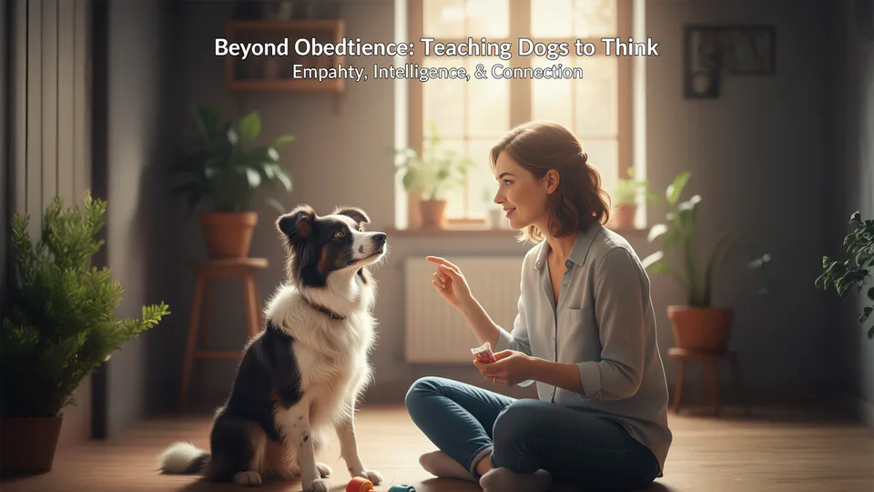 Featured image for 🧩 Beyond Obedience: Teaching Dogs to Think, Not Just React