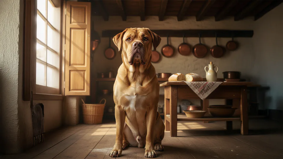 Dogue de Bordeaux dog.