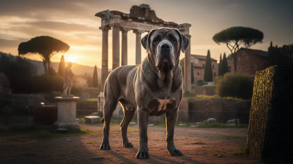 Featured image for 🐾 The Neapolitan Mastiff — Guardian of Ancient Rome and Gentle Giant of Today