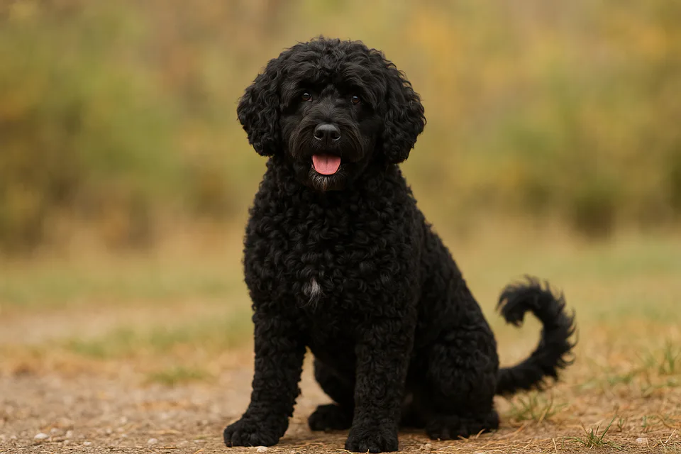 Portuguese Water Dog.